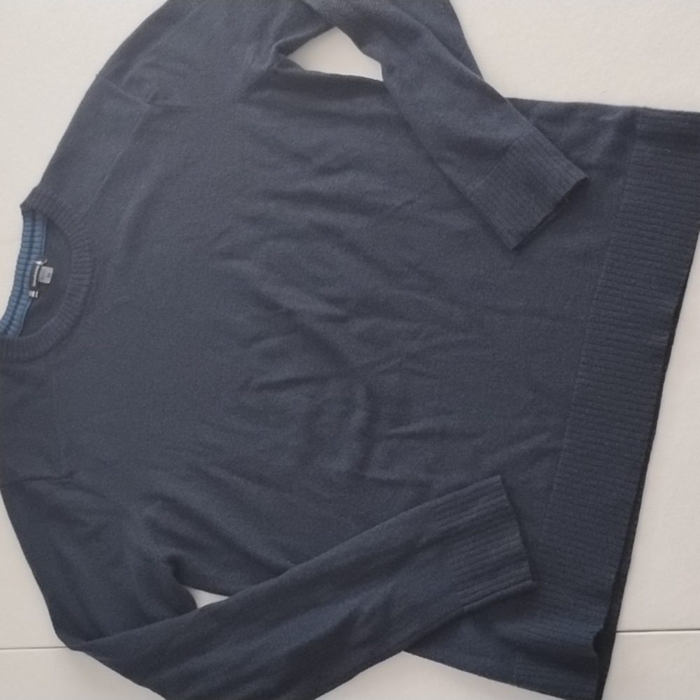 Smartwool Sparwood Crew Sweater Navy Blue Size M - Picture 3 of 7